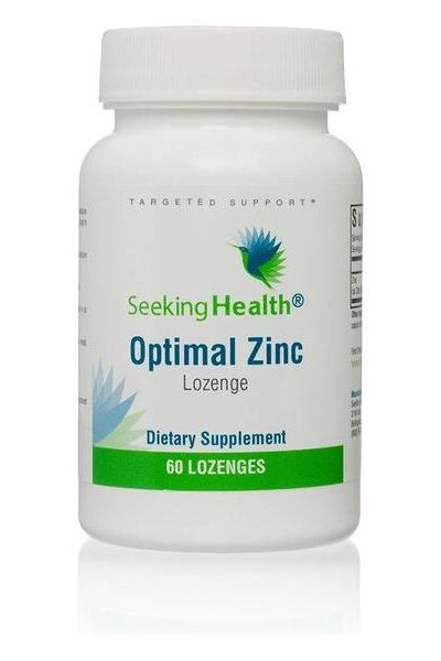 Seeking Health - Optimal Zinc, 15mg - 60 lozenges - Nutri.se Seeking Health - Optimal Zinc, 15mg - 60 lozenges - Nutri.se