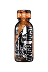 Skull Labs Angel Dust Shot bottle featuring a skull design, 120ml for pre-workout energy.