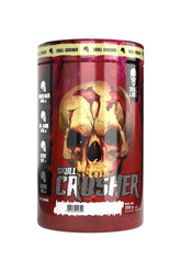 Skull Labs Skull Crusher pre-workout supplement in a striking skull-designed container.