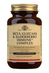 Solgar - Beta Glucans & Elderberry Immune Complex - 60 vcaps - Nutri.se