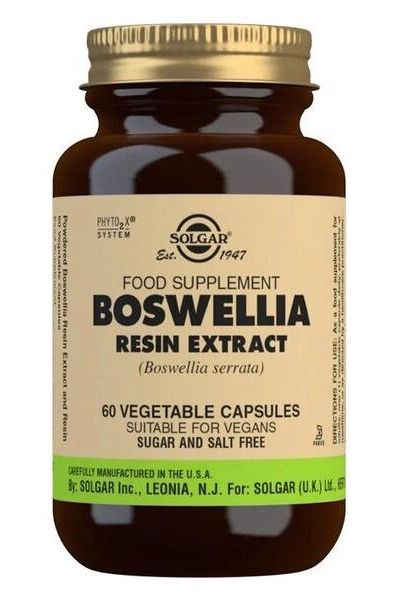 Solgar - Boswellia Resin Extract - 60 vcaps - Nutri.se