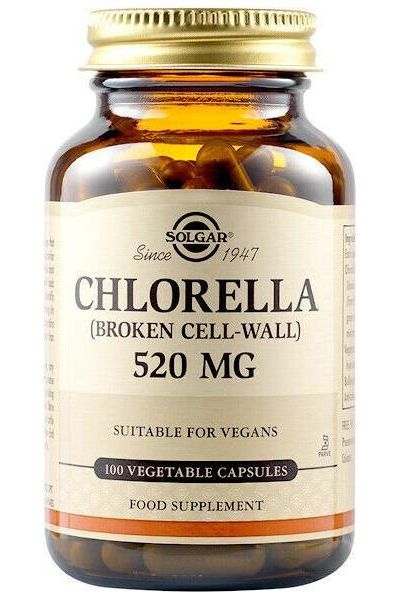 Solgar - Chlorella, 520mg - 100 vcaps - Nutri.se