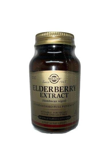 Solgar - Elderberry Extract - 60 vcaps - Nutri.se