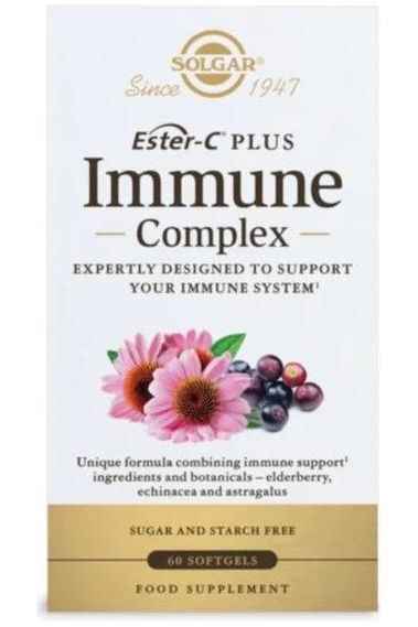 Solgar - Ester-C Plus Immune Complex - 60 softgels
