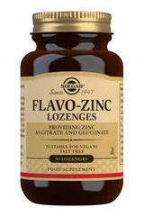 Solgar - Flavo-Zinc Lozenges, Lemon & Lime - 50 lozenges - Nutri.se