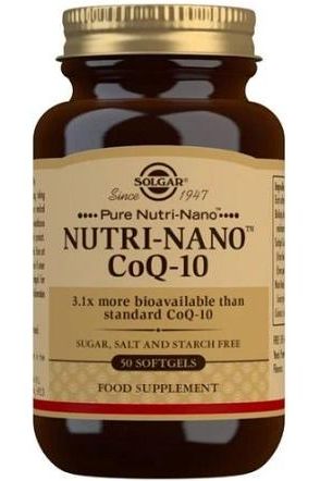 Solgar - Nutri-Nano CoQ-10 - 50 softgels - Nutri.se