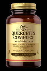Solgar Quercetin Complex with Ester-C, 50 vegetable capsules, antioxidant support for immune health