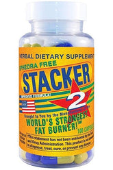 Stacker 2 Ephedra Free 100 kapslar framsida