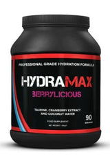 Strom HydraMax Berrylicious powder for athletes, professional hydration formula with 90 servings.