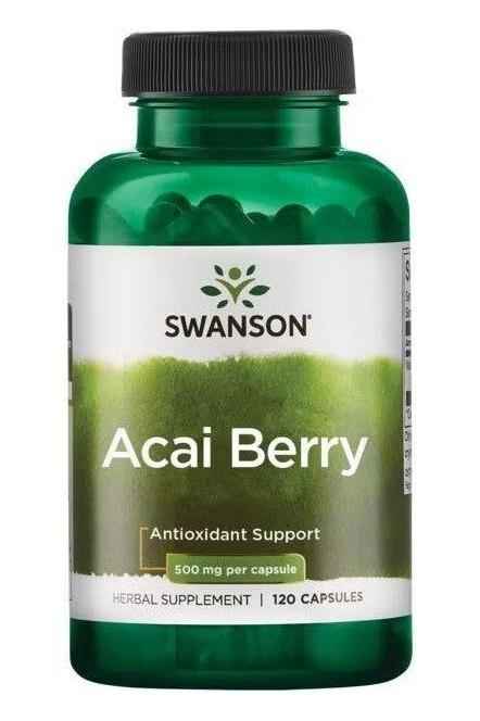 Swanson - Acai Berry, 500mg - 120 caps Swanson - Acai Berry, 500mg - 120 caps