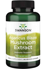 Swanson - Agaricus Blazei Mushroom Extract, 500mg - 90 vcaps