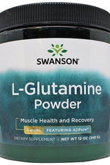 Swanson - AjiPure L-Glutamine Powder - 340 grams - Nutri.se