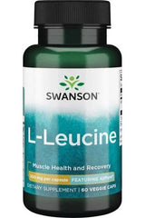 Swanson - AjiPure L-Leucine, 500mg - 60 vcaps - Nutri.se