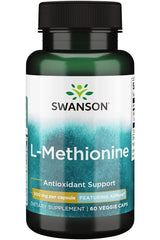 Swanson - AjiPure L-Methionine, 500mg - 60 vcaps - Nutri.se