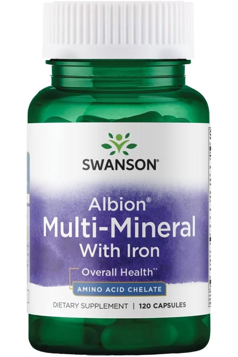 Swanson - Albion Chelated Multi-Mineral - 120 caps - Nutri.se