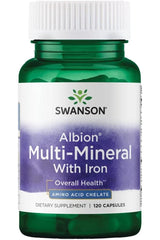 Swanson - Albion Chelated Multi-Mineral - 120 caps - Nutri.se