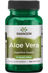 Swanson - Aloe Vera, 25mg - 100 softgels - Nutri.se