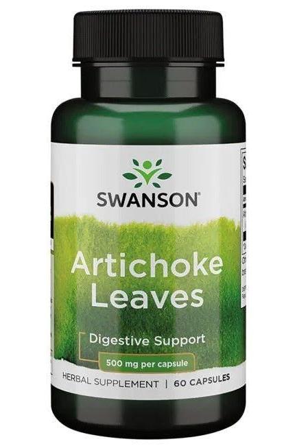Swanson - Artichoke Leaves (Cynara Scolymus), 500mg - 60 caps - Nutri.se
