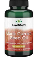 Swanson - Black Currant Seed Oil, 500mg - 180 softgels