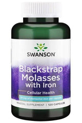 Swanson - Blackstrap Molasses with Iron, 29mg - 120 caps - Nutri.se
