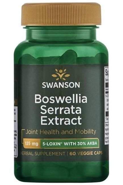 Swanson - Boswellia Serrata Extract, 125mg - 60 vcaps - Nutri.se