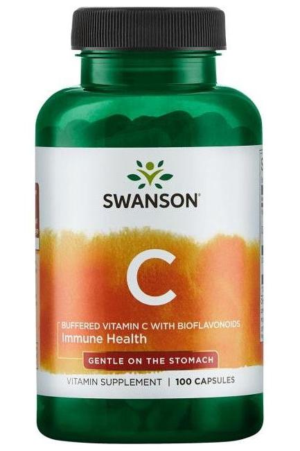 Swanson - Buffered Vitamin C with Bioflavonoids - 100 caps - Nutri.se