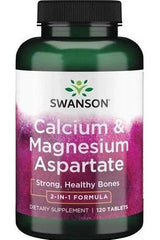 Swanson - Calcium & Magnesium Aspartate - 120 tablets - Nutri.se