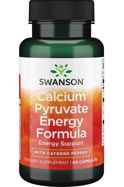 Swanson - Calcium Pyruvate Energy Formula - 60 caps - Nutri.se