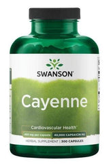 Swanson - Cayenne, 450mg - 300 caps - Nutri.se