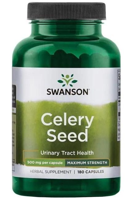 Swanson - Celery Seed, 500mg - 180 caps - Nutri.se