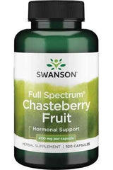 Swanson - Chasteberry Fruit, 400mg - 120 caps