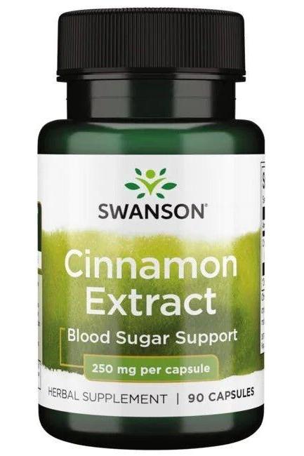 Swanson - Cinnamon Extract, 250mg - 90 caps - Nutri.se