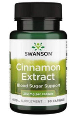 Swanson - Cinnamon Extract, 250mg - 90 caps - Nutri.se