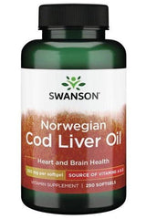 Swanson - Cod Liver Oil - Nutri.se