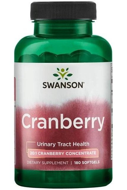 Swanson - Cranberry - 180 softgels - Nutri.se