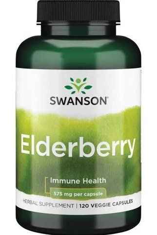 Swanson - Elderberry - 120 vcaps