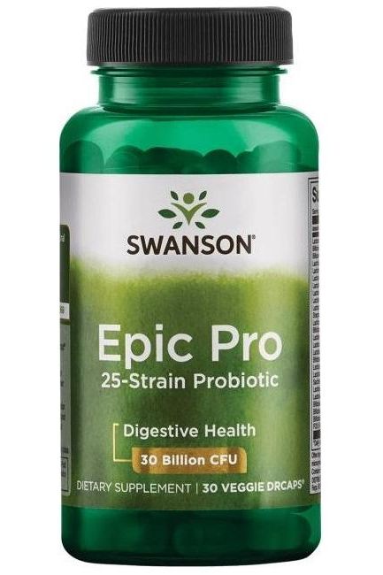 Swanson - Epic Pro 25-Strain Probiotic - 30 vcaps - Nutri.se