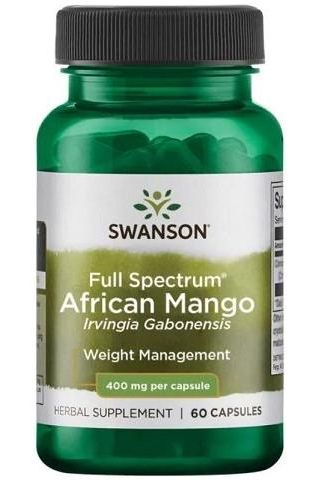 Swanson - Full Spectrum African Mango (Irvingia Gabonensis), 400mg - 60 caps - Nutri.se