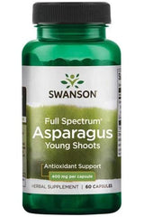 Swanson - Full Spectrum Asparagus Young Shoots, 400mg - 60 caps - Nutri.se