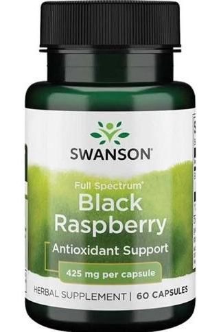 Swanson - Full Spectrum Black Raspberry, 425mg - 60 caps - Nutri.se