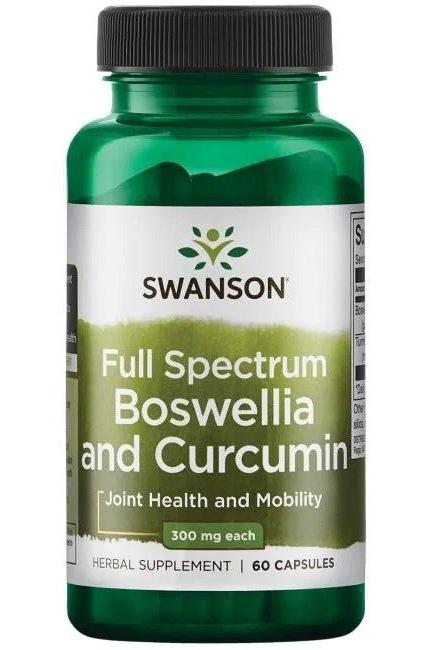 Swanson - Full Spectrum Boswellia and Curcumin - 60 caps - Nutri.se Swanson - Full Spectrum Boswellia and Curcumin - 60 caps - Nutri.se