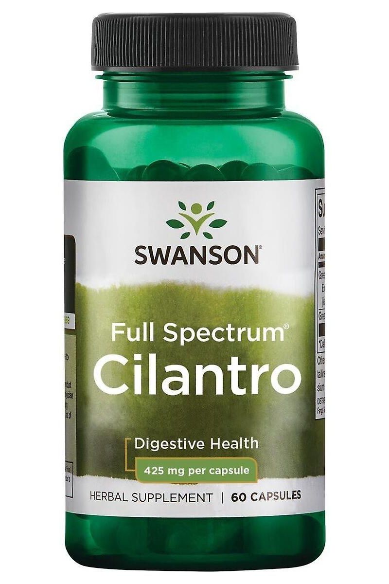 Swanson - Full Spectrum Cilantro (Coriander), 425mg - 60 caps - Nutri.se