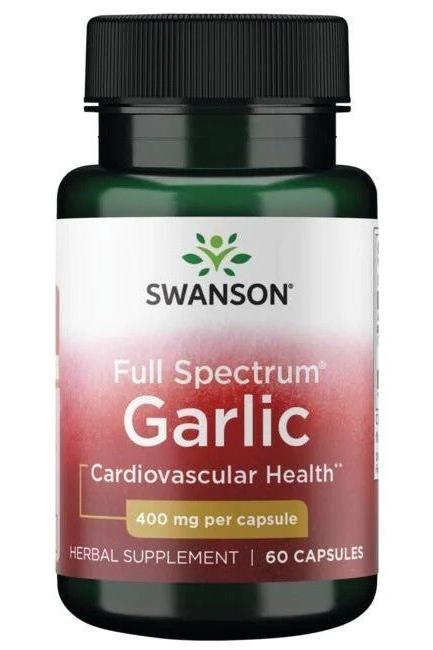 Swanson - Full Spectrum Garlic (Cloves), 400mg - 60 caps - Nutri.se