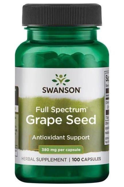 Swanson - Full Spectrum Grape Seed, 380mg - 100 caps - Nutri.se