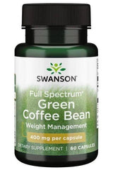 Swanson - Full Spectrum Green Coffee Bean, 400mg - 60 caps - Nutri.se