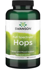 Swanson - Full Spectrum Hops, 620mg - 180 caps - Nutri.se