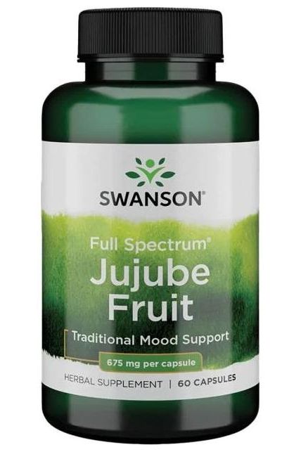 Swanson - Full Spectrum Jujube Fruit, 675mg - 60 caps - Nutri.se
