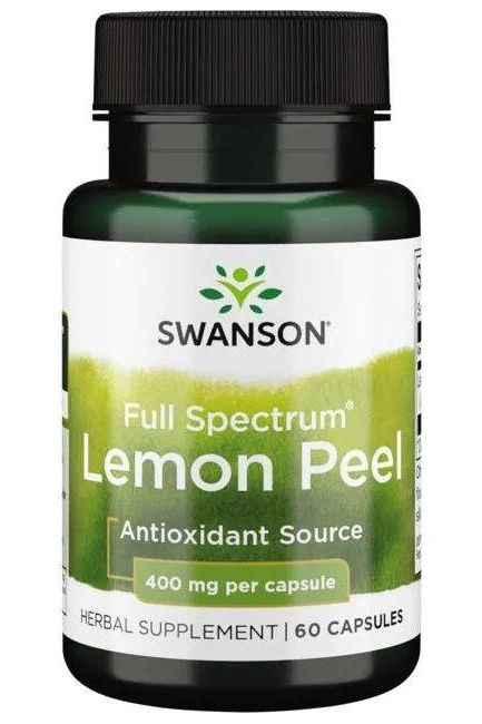 Swanson - Full Spectrum Lemon Peel, 400mg - 60 caps - Nutri.se
