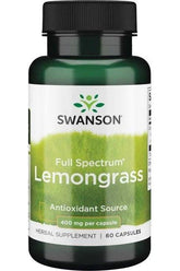 Swanson Full Spectrum Lemongrass 400mg framsida