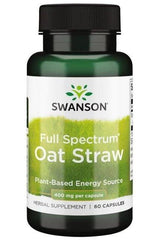 Swanson - Full Spectrum Oat Straw, 400mg - 60 caps - Nutri.se
